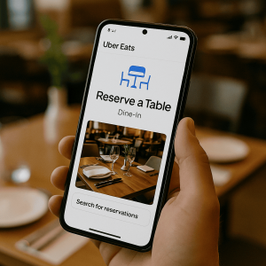 Uber Eats permet désormais de réserver une table au Québec